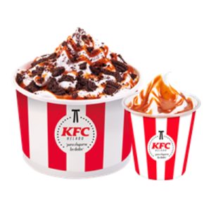 KFC Avalancha + Sundae