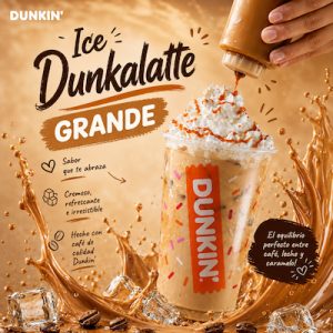 Dunkin Ice Dunkalatte Grande