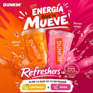 Dunkin Bebida Refresher Extra Grande